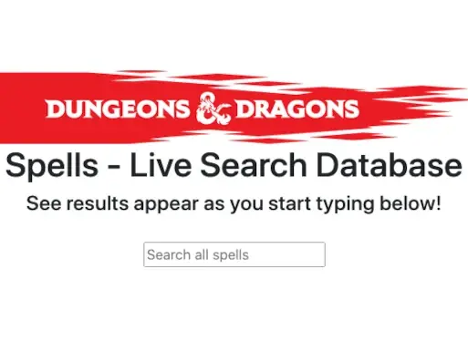 danddspellsearch logo